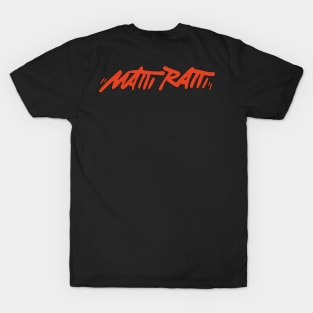 Matti Ratti Merch Logo Red T-Shirt